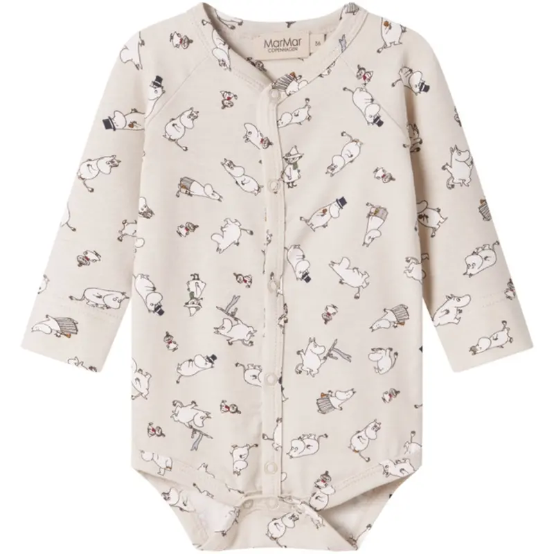 Marmar New Born Modal Smooth Print Moomin Bruno Body 1
