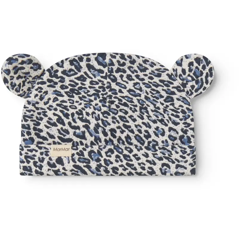 Marmar Newborn Leopard Blue Leo Leo Aiko Ear Hat 1