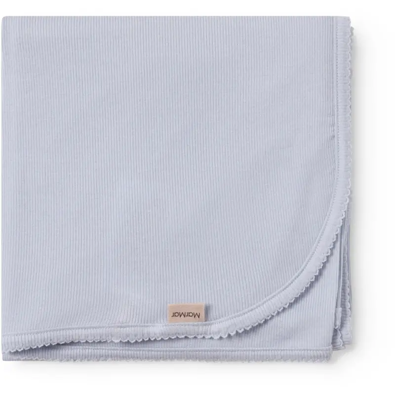 Marmar Newborn Micro Modal Blue Mist Alida Blanket 1
