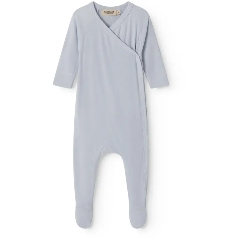 Marmar Newborn Micro Modal Blue Mist Rubello Onesie 1