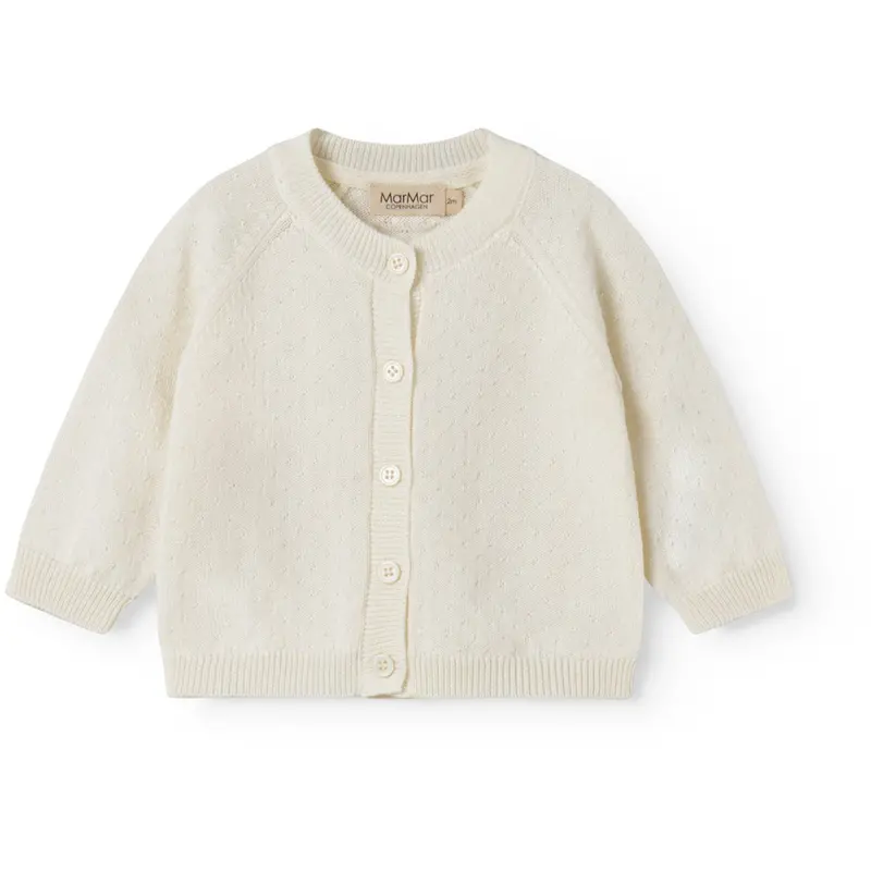 Marmar Newborn Modal Mix Mini Dots Gentle White Taki Knitwear 1