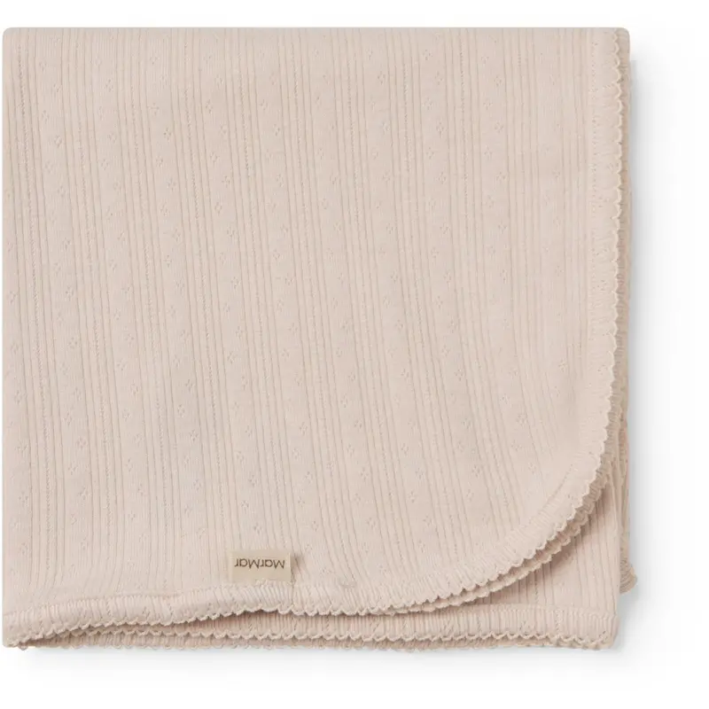 Marmar Newborn Modal Pointelle Misty Pink Alida Blanket 1