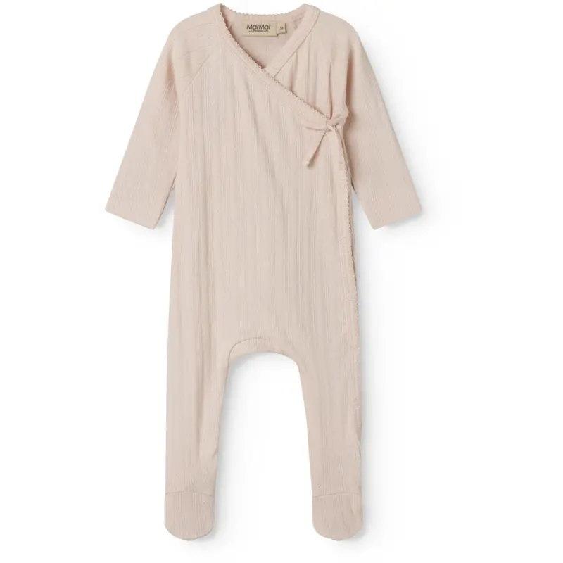 Marmar Newborn Modal Pointelle Misty Pink Rubetta Onesie 1