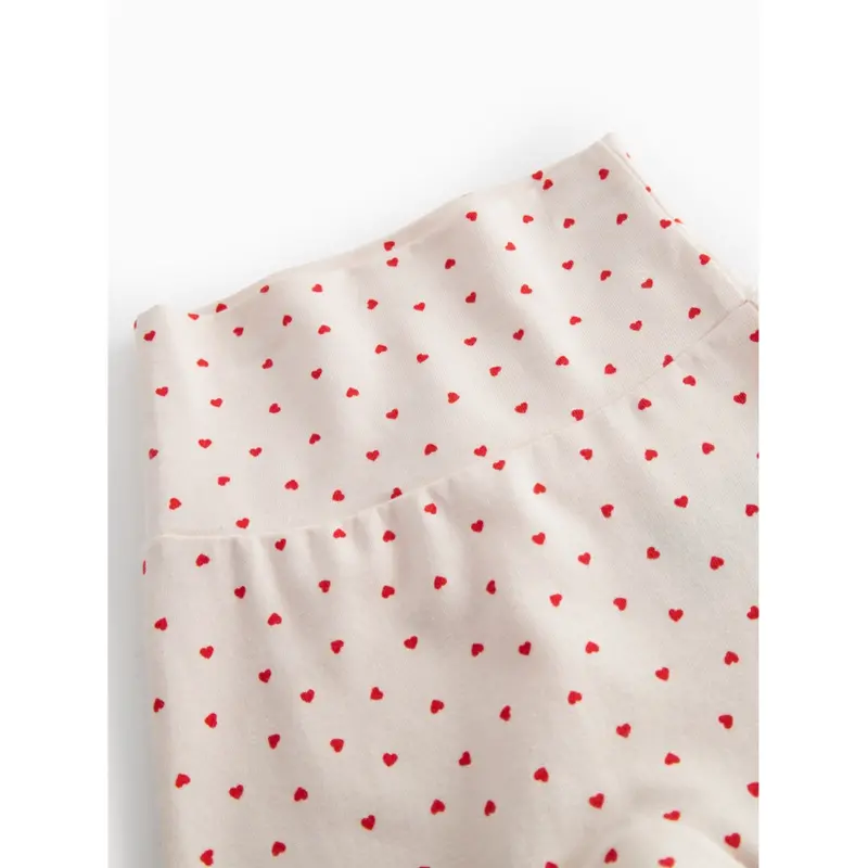 Marmar Newborn Modal Smooth Print Happy Hearts Pixa Pants 2