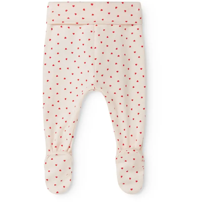 Marmar Newborn Modal Smooth Print Happy Hearts Pixa Pants 4