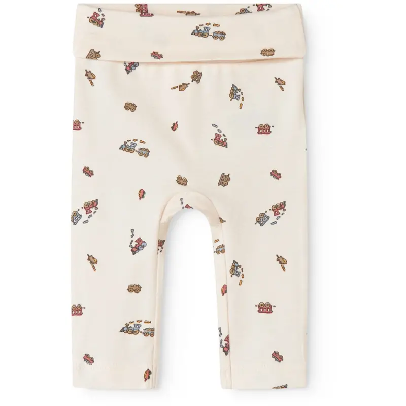 Marmar Newborn Modal Smooth Print Trains Piva Pants 1