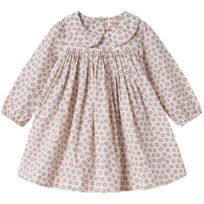 Marmar Poplin Autumn Flower Dulla Ls Dress 1