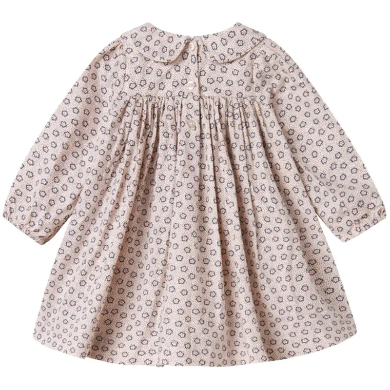 Marmar Poplin Autumn Flower Dulla Ls Dress 5