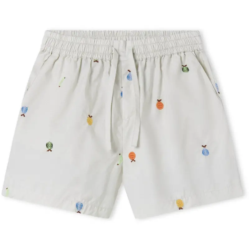 Marmar Poplin Fruit Emb Pinon Shorts 1