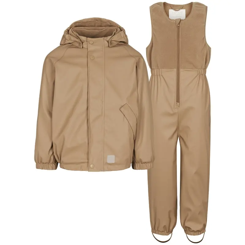 Marmar Rainwear Fleece Sepia Brown Obo Set 1