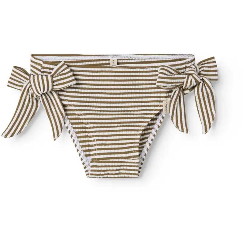Marmar Seersucker Swim Dark Bronze Stripe Swiir Pants 1