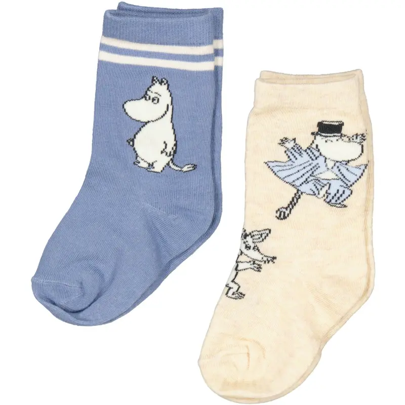 Marmar Socks Jacquard Dark Night Moomin Socks (2-Pack) 1
