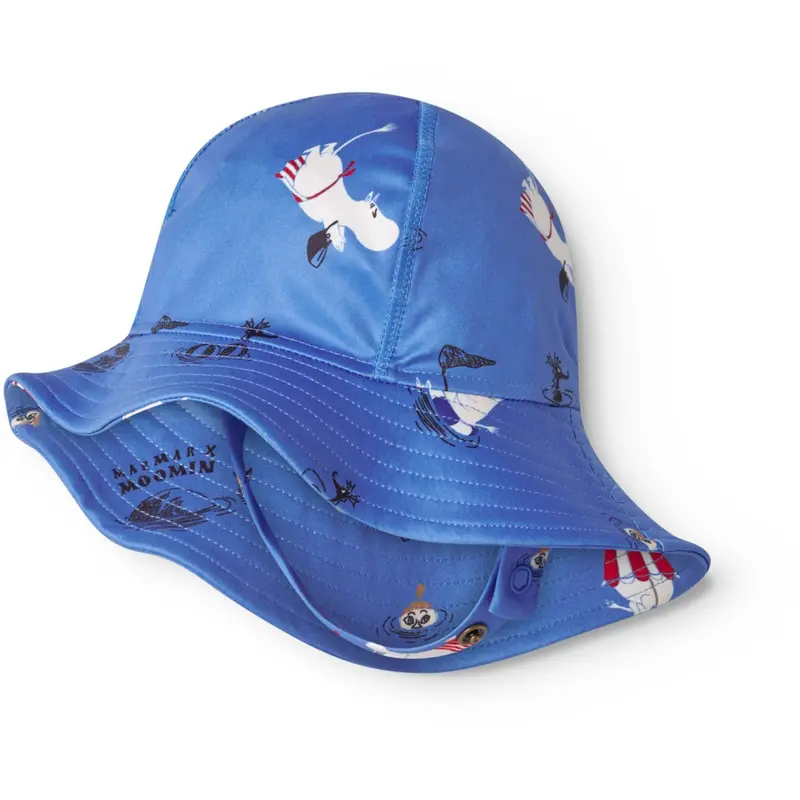 Marmar Swim Print Swimming Moomin Alba Splash Long Swim Hat 1