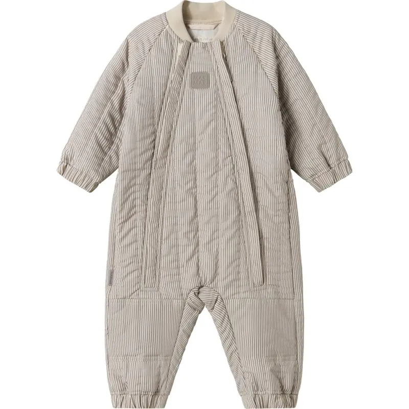 Marmar Thermo Dark Brown Stripe Ozai Suit 1