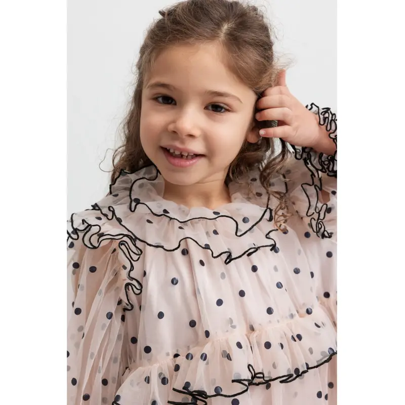 Marmar Tulle Black Dots Dakira Ls Dress 3