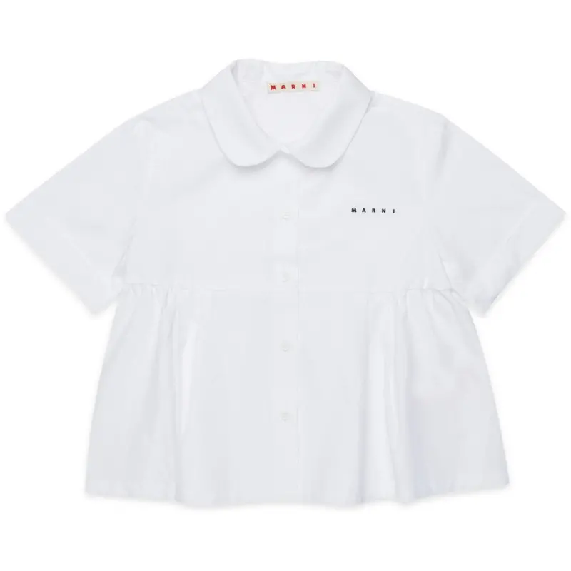 Marni White Polo T-Shirt 1