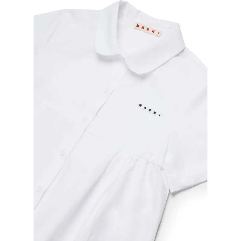 Marni White Polo T-Shirt 2