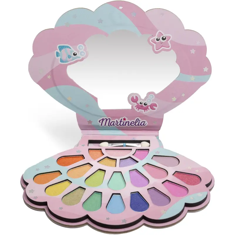 Martinelia Let's Be Mermaids Seashell Sparkle Palette 1