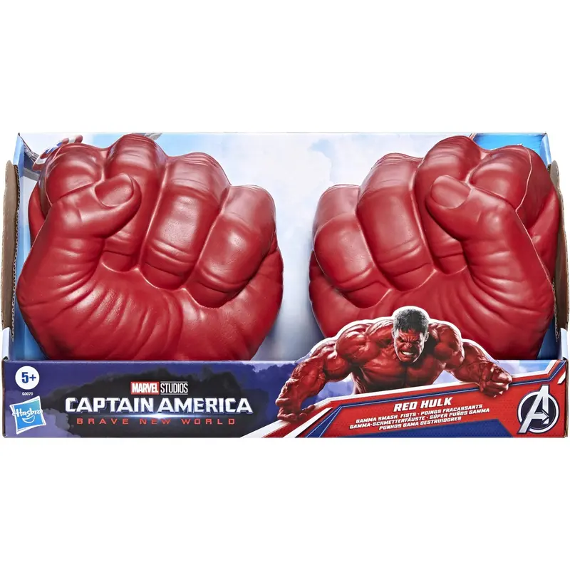 Marvel Avengers Brave New World Red Hulk Gamma Smash Fists 1