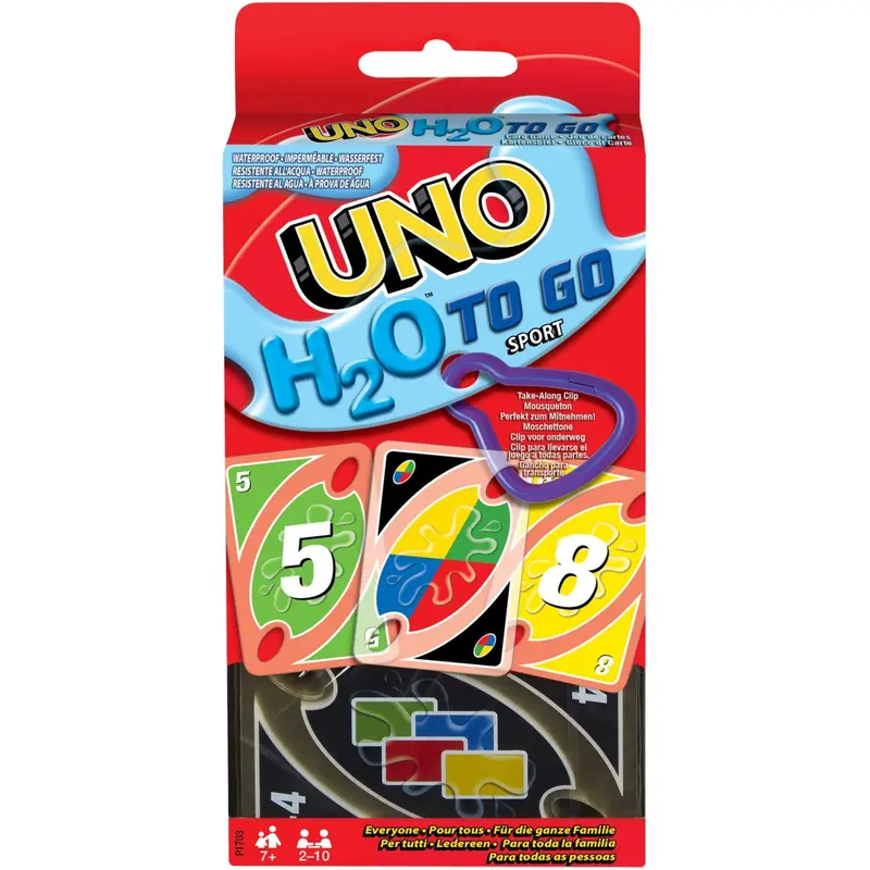 Mattel Games Uno H2o To Go 1