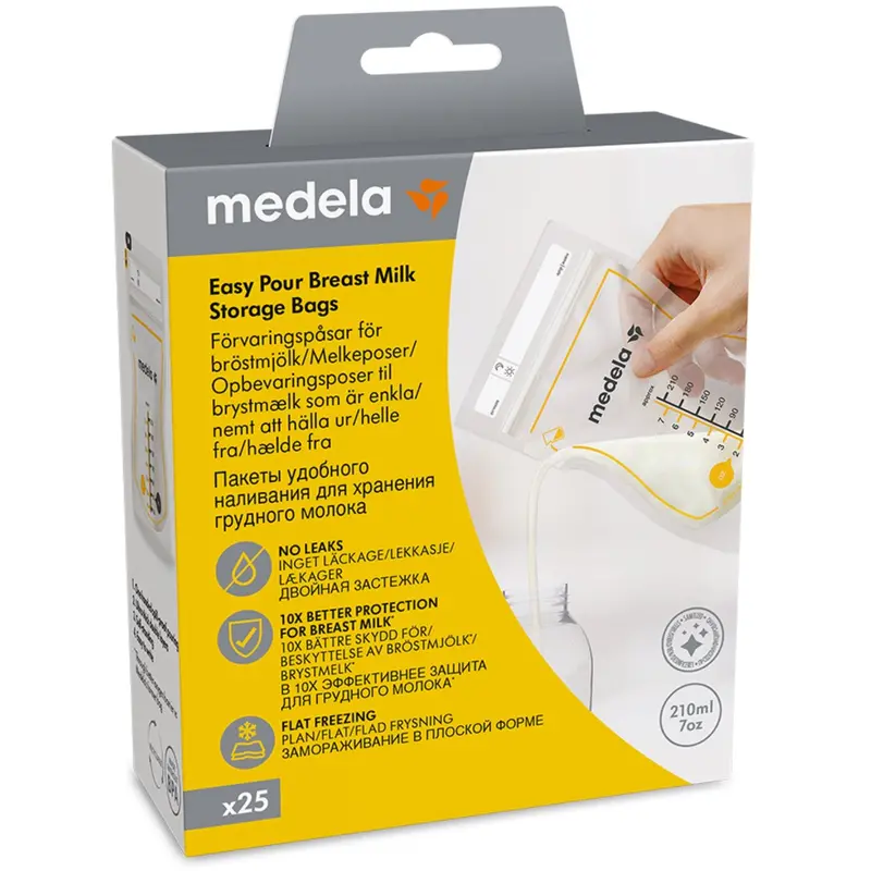 Medela Easy Pour Snack Bag For Breast Milk 1
