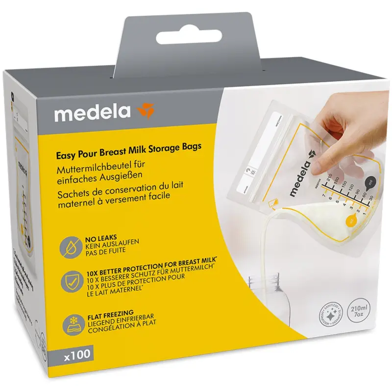 Medela Easy Pour Snack Bag For Breast Milk 1