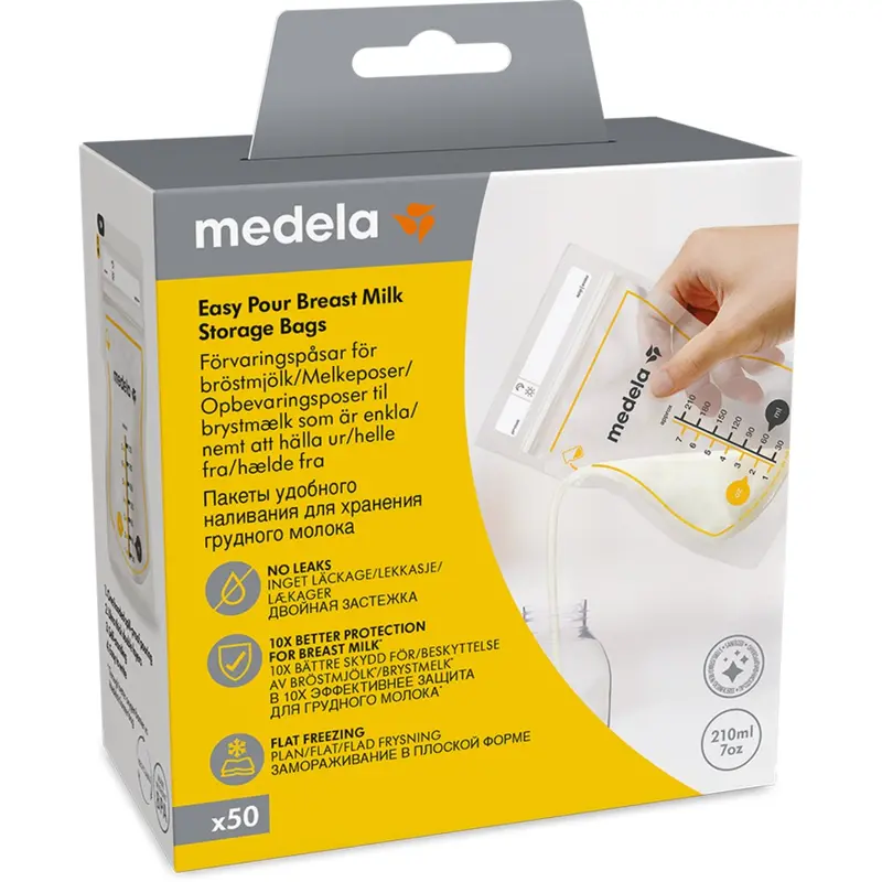 Medela Easy Pour Snack Bag For Breat Milk 1