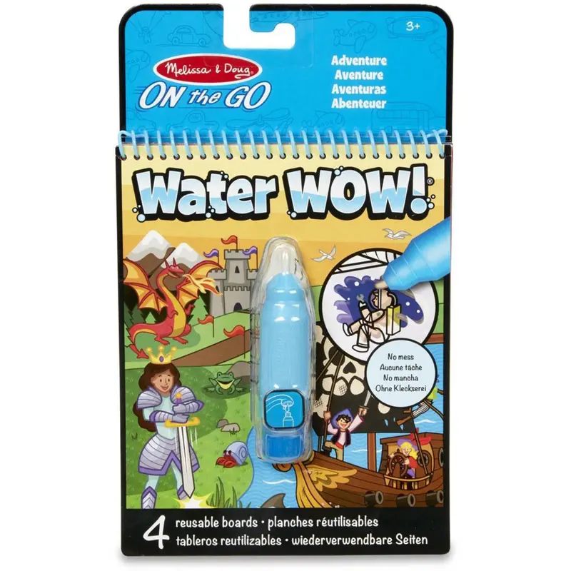 Melissa & Doug Blå Water Wow! Water-Reveal Pad Adventure 1