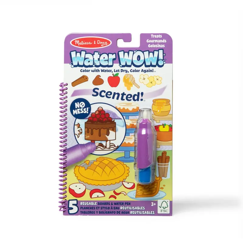 Melissa & Doug Lilla Coloring Book "Water Wow!" Snackdufte 1