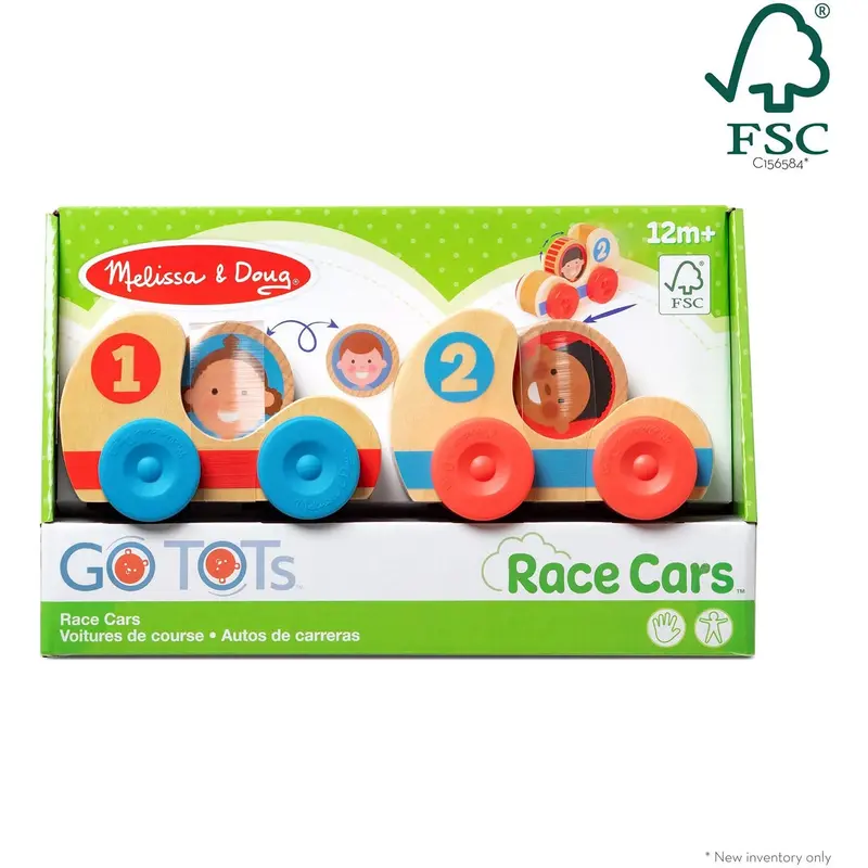 Melissa & Doug Multifarvet Biler - Go Tots - Racerbiler 1