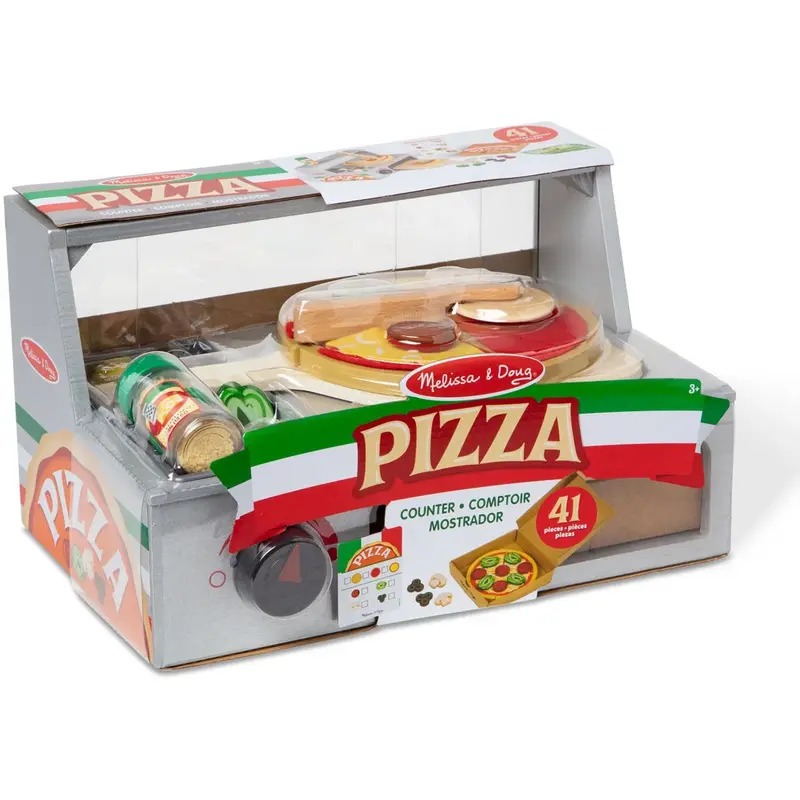 Melissa & Doug Multifarvet Legesæt Pizzaovn 1