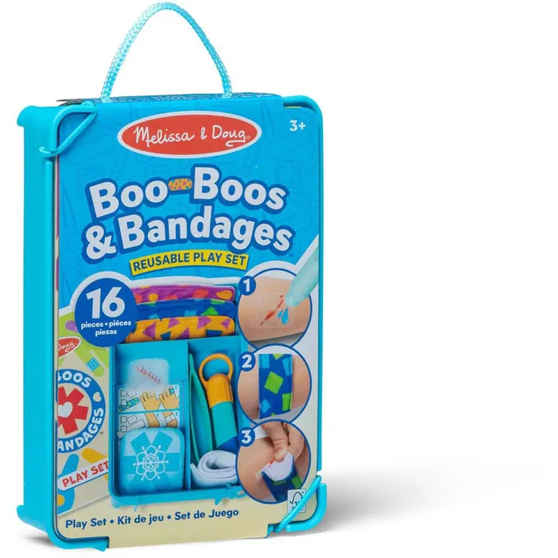 Melissa & Doug Multifarvet Legesæt Pretend Play Set Boo-Boos & Bandages 1