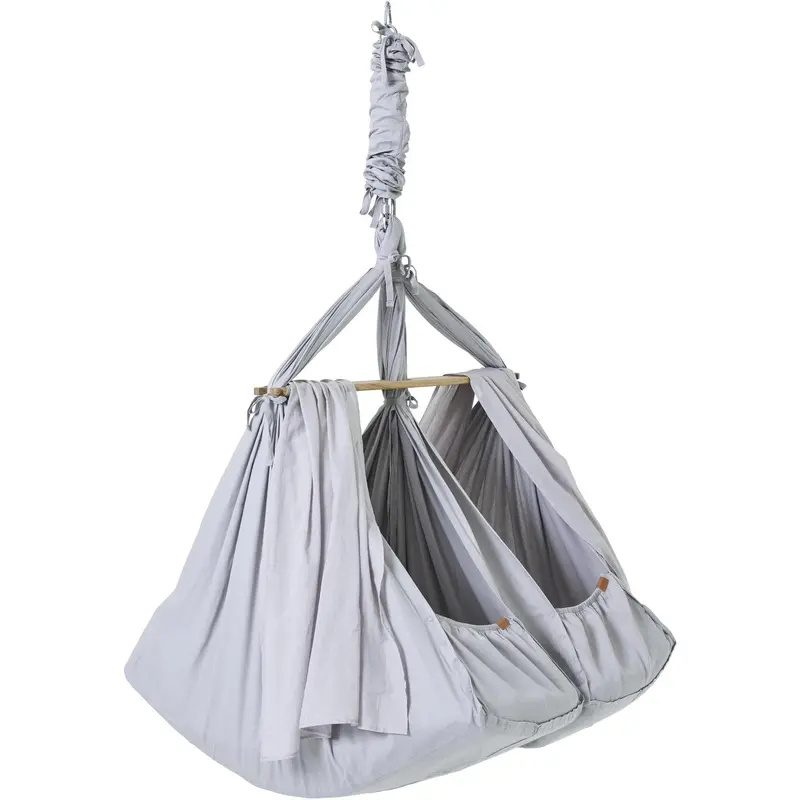 Membantu Grey Organic Twin Hammock Premium 1