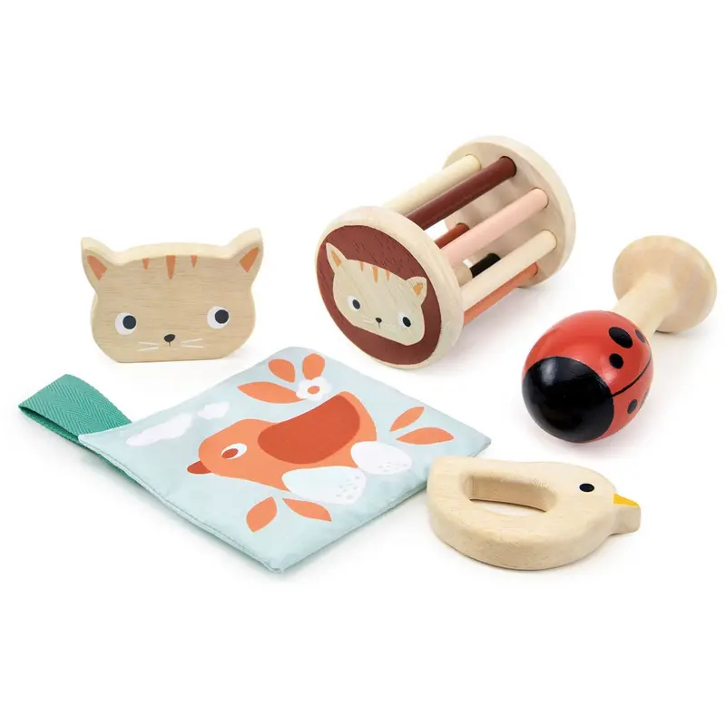 Mentari Rattle Set Garden Theme 1