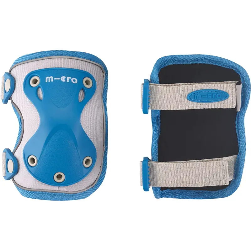 Micro Knee & Elbow Pads - Reflective Blue S 1