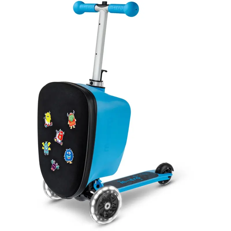 Micro Luggage Junior Velcro - Blue 1