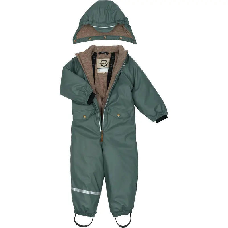 Mikk-Line Balsam Green Pu Snow Suit 6