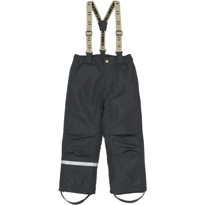 Mikk-Line Black Uni Snow Pant Solid 1