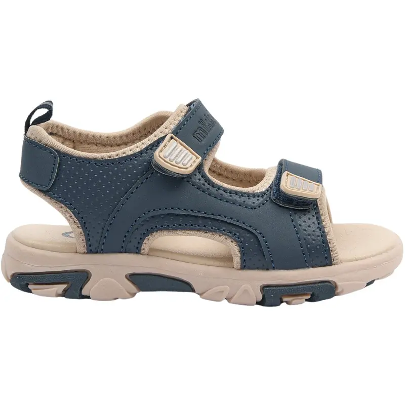 Mikk-Line Blue Nights Sandal With Velcro 4