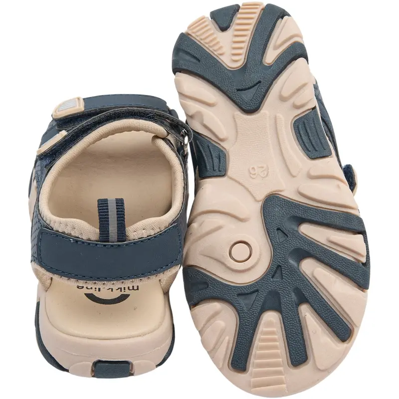 Mikk-Line Blue Nights Sandal With Velcro 6