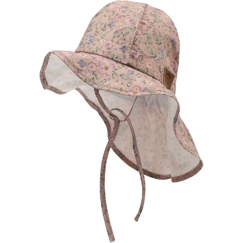 Mikk-Line Buble Flower Aop Summerhat Long Neck Aop 1