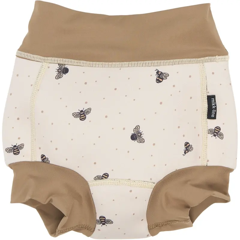 Mikk-Line Bumble Bee Aop Swim Baby Pant Aop 1