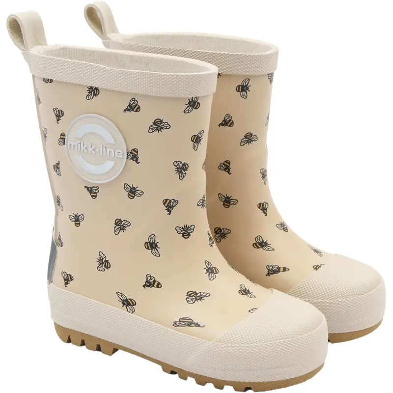 Mikk-Line Bumble Bee Aop Wellies Aop 1