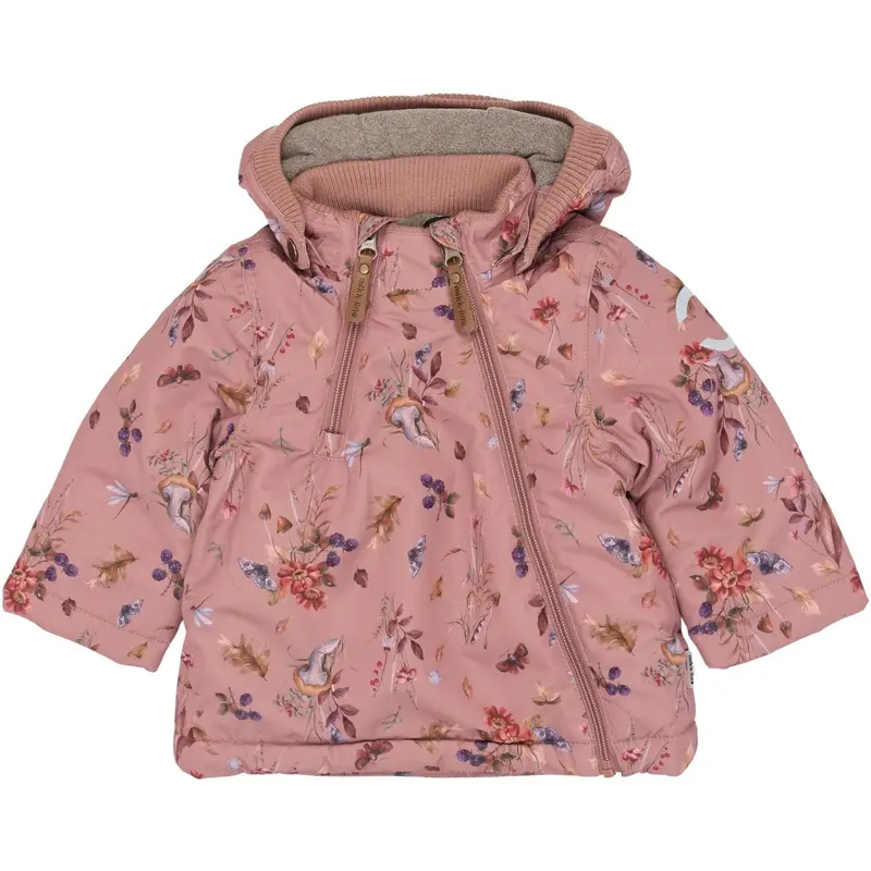 Mikk-Line Burlwood Polyester Baby Jacket Aop 1