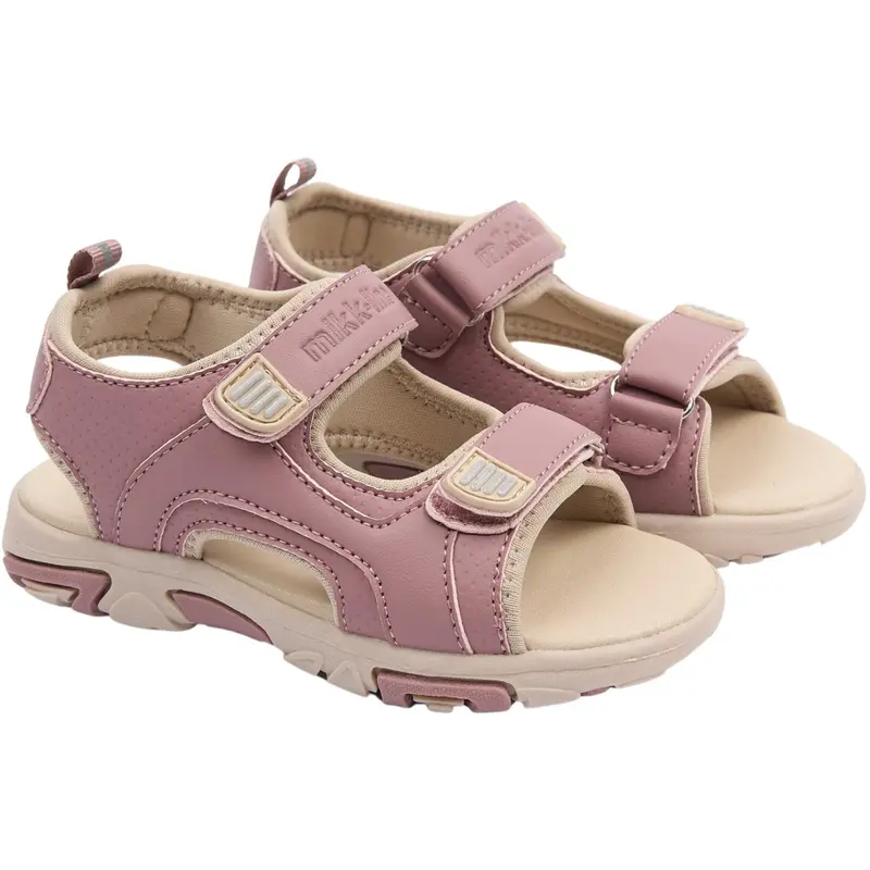 Mikk-Line Burlwood Sandal With Velcro 1