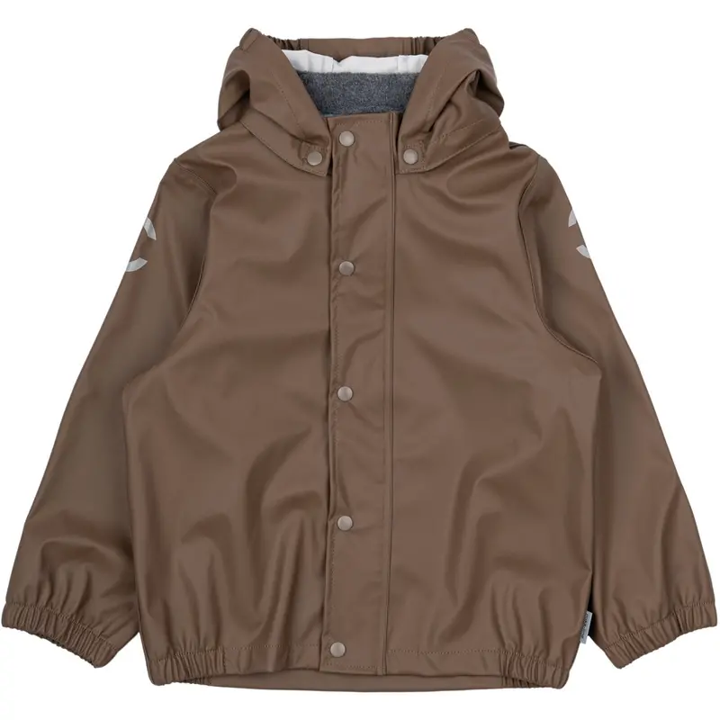 Mikk-Line Chocolate Chip Pu Rain Set W. Susp. 3