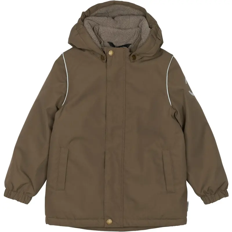 Mikk-Line Chocolate Chip Winter Jacket Solid 1