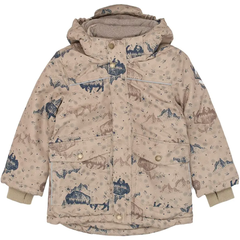 Mikk-Line Coriander Polyester Boys Jacket Aop 1