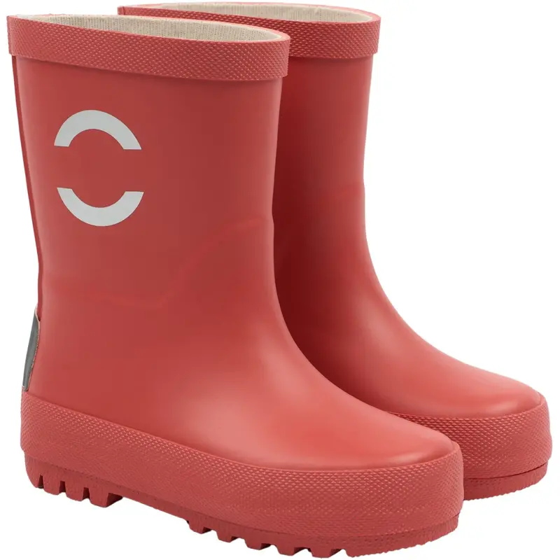 Mikk-Line Cranberry Wellies Solid 1