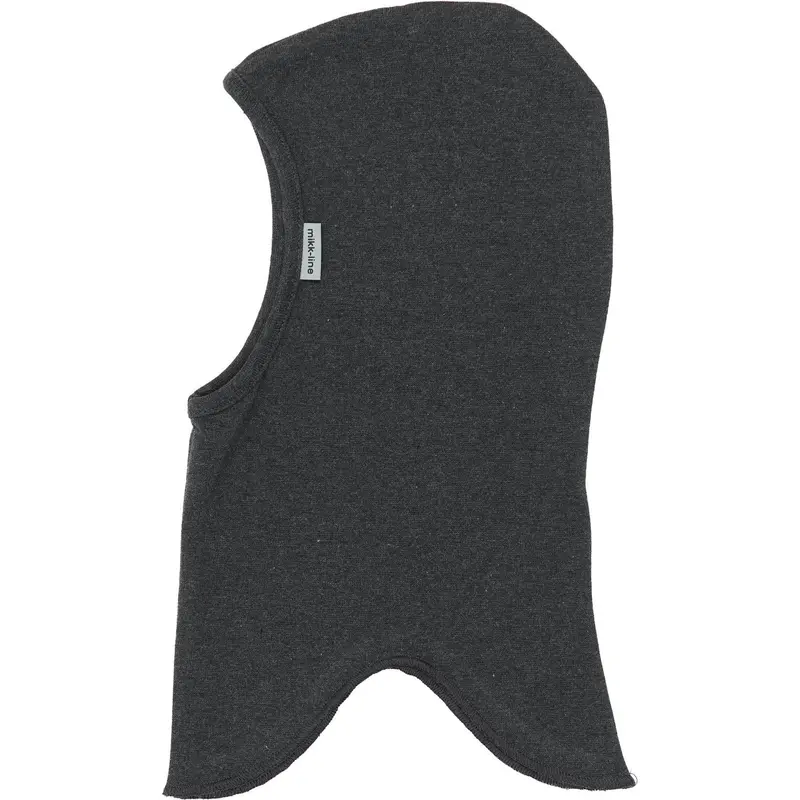 Mikk-Line Dark Grey Melange Cotton Fullface 1
